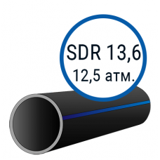 Труба ПНД ПЭ 100 sdr 13,6 вода 225х16,6 мм Ру12,5