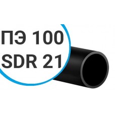 Труба ПНД ПЭ 100 sdr 21 техническая (тип ОС) 40х2 мм 