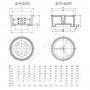 Клапан обратный нерж осевой Ду 15 Ру40 межфл диск нерж Benarmo